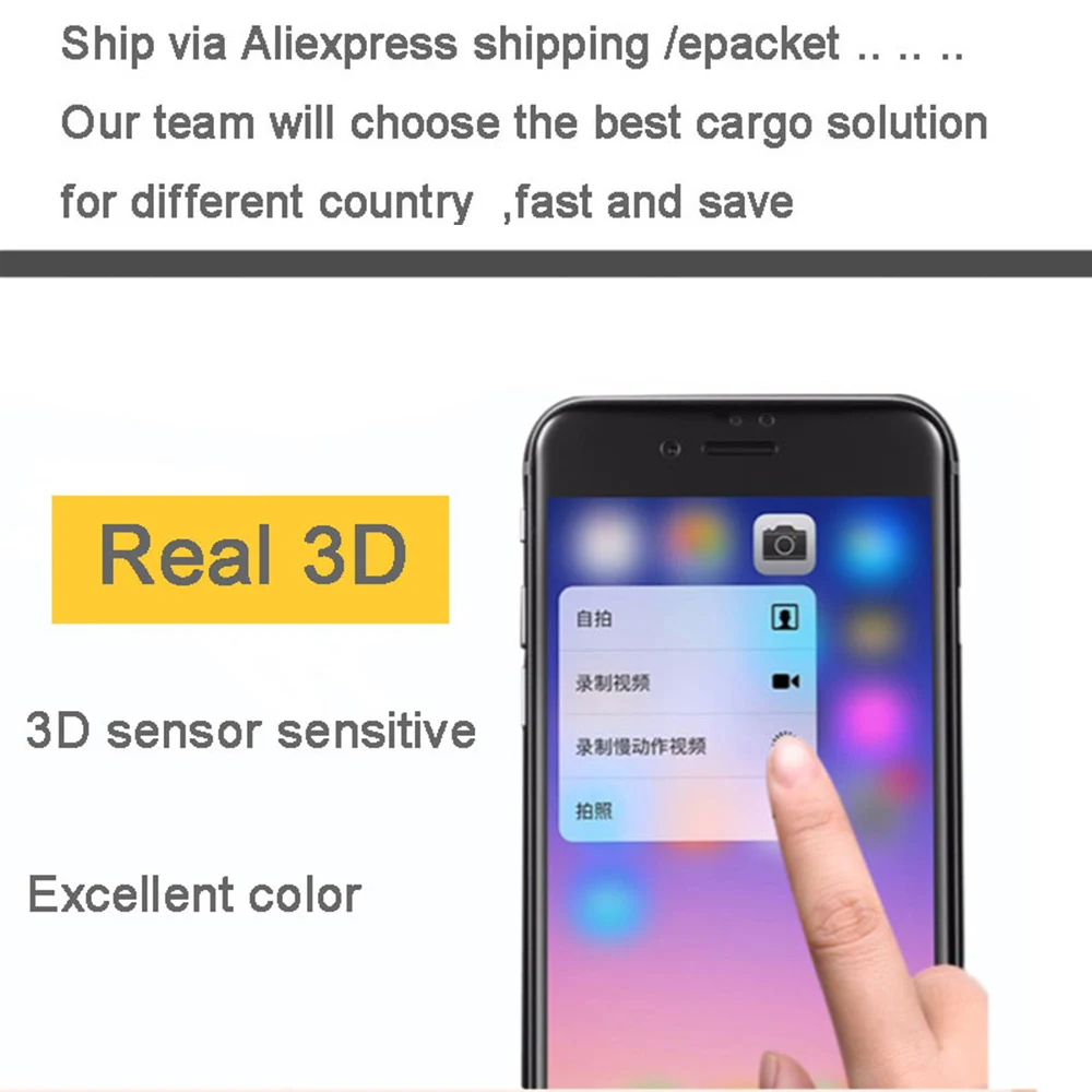 Для Apple iPhone 7 Plus Замена ЖК экрана дисплей с 3D сенсорной установка преобразователя
