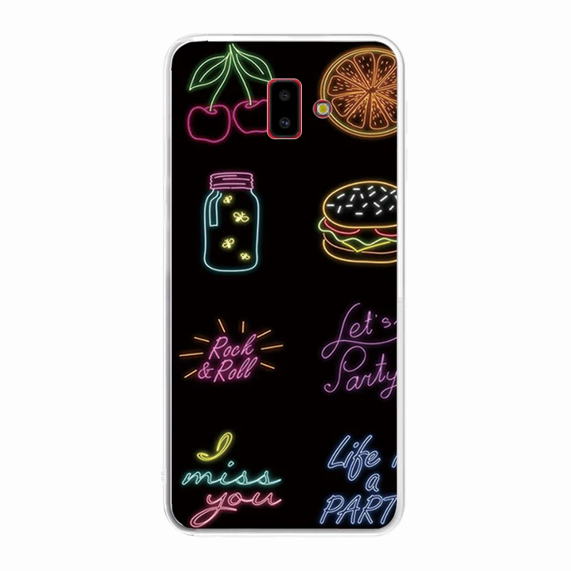 Soft Silicone Clear TPU Case for Samsung Galaxy J6 Plus J4 J7 J5 J3 2017 Durable Draiwng Painted Cover | Мобильные телефоны и