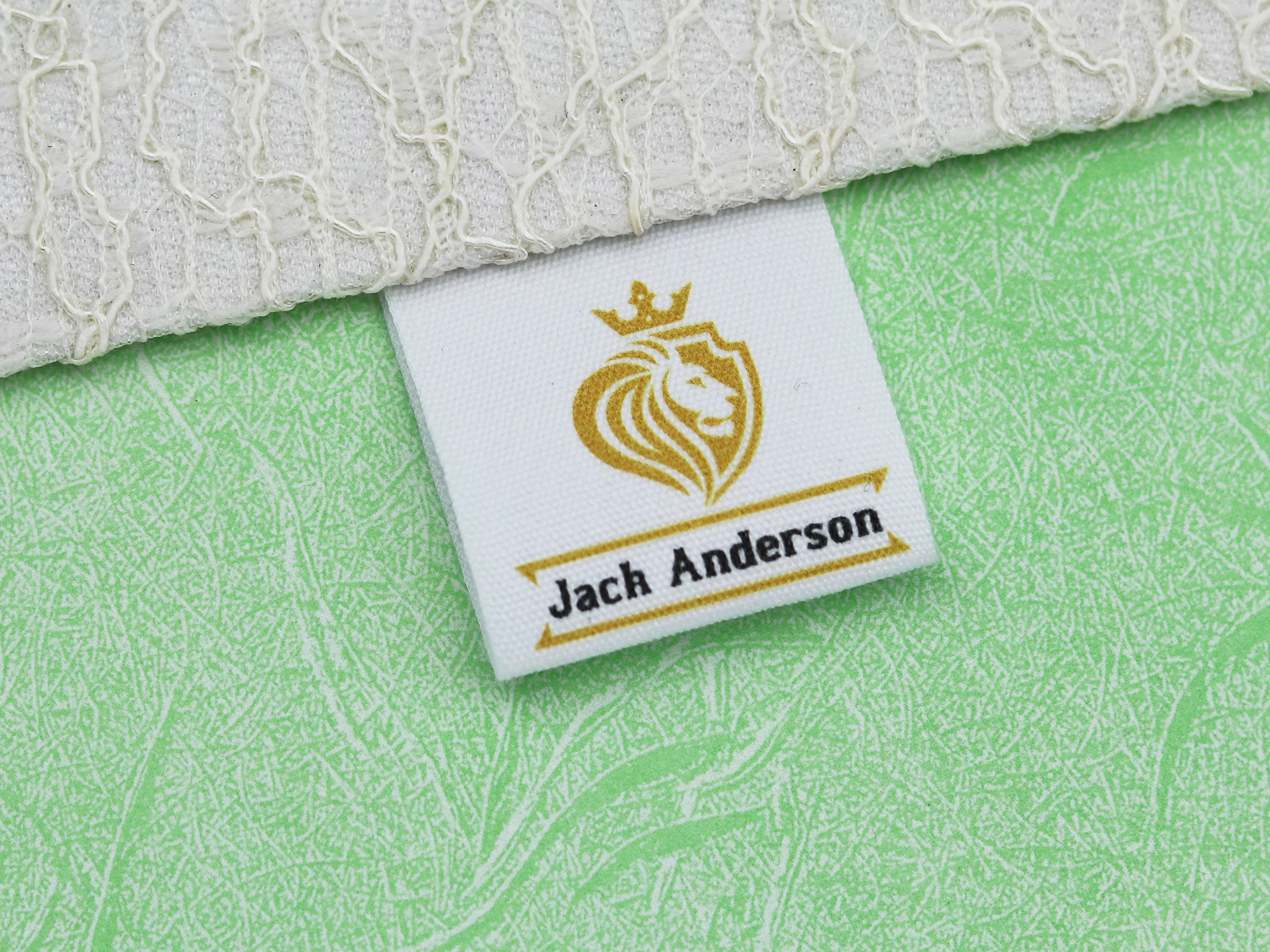 Пользовательская швейная этикетка бирки ручной работы пользовательские