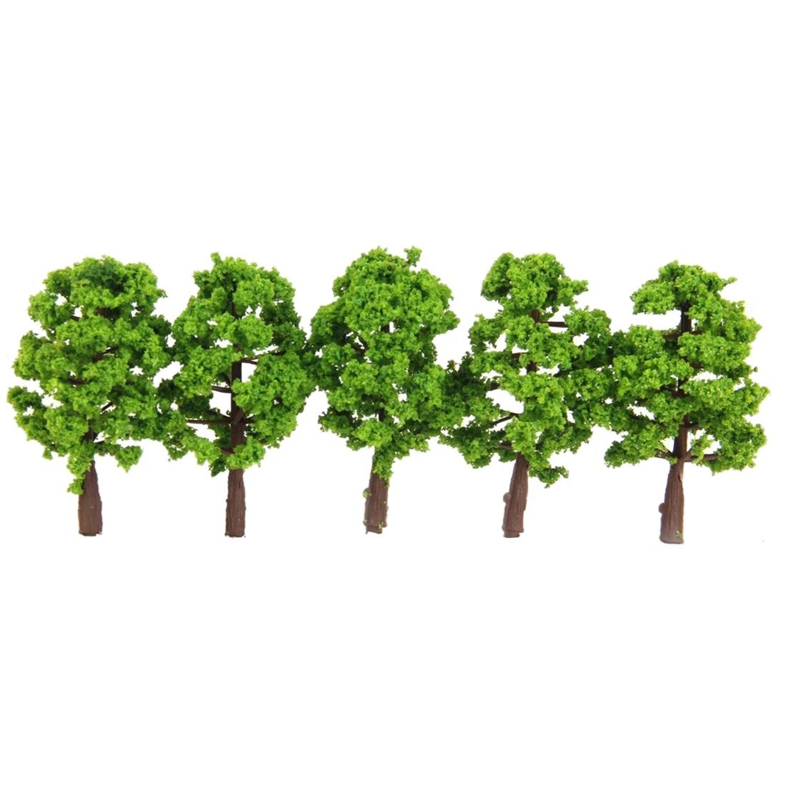 Plastic Model Tree Train Railway Landscape 1: 100 20 pcs. Darkgreen | Игрушки и хобби