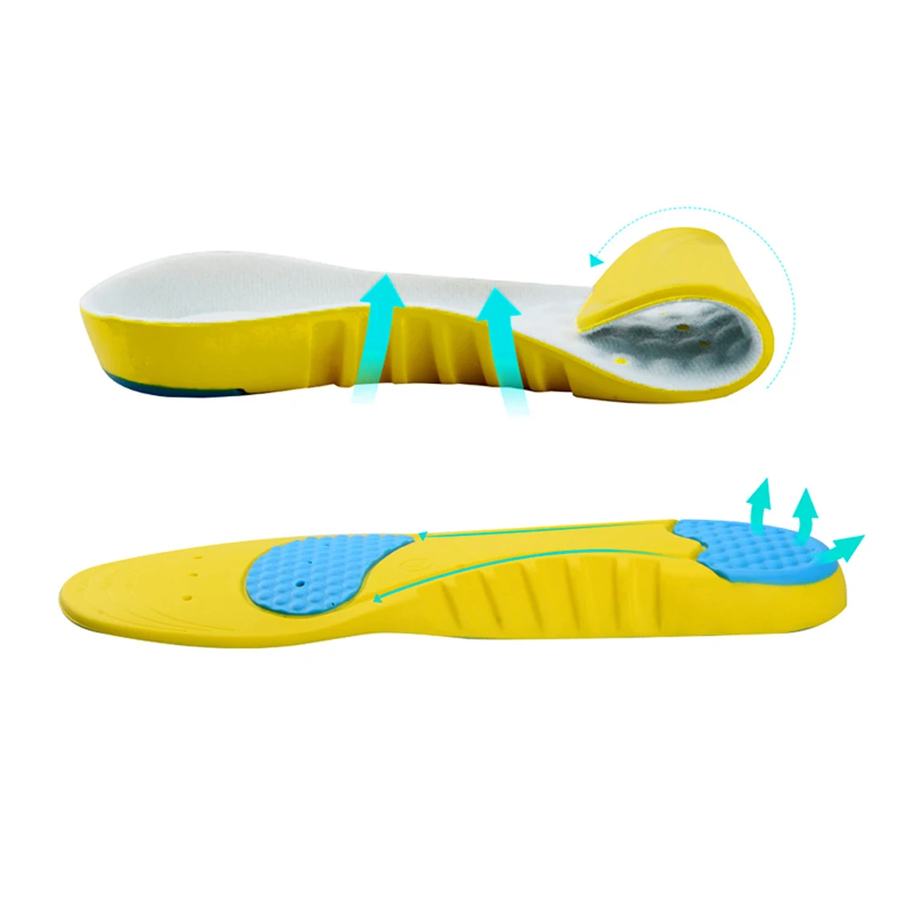 Спортивные стельки Demine из ПУ для бега унисекс мягкие амортизирующие массажные