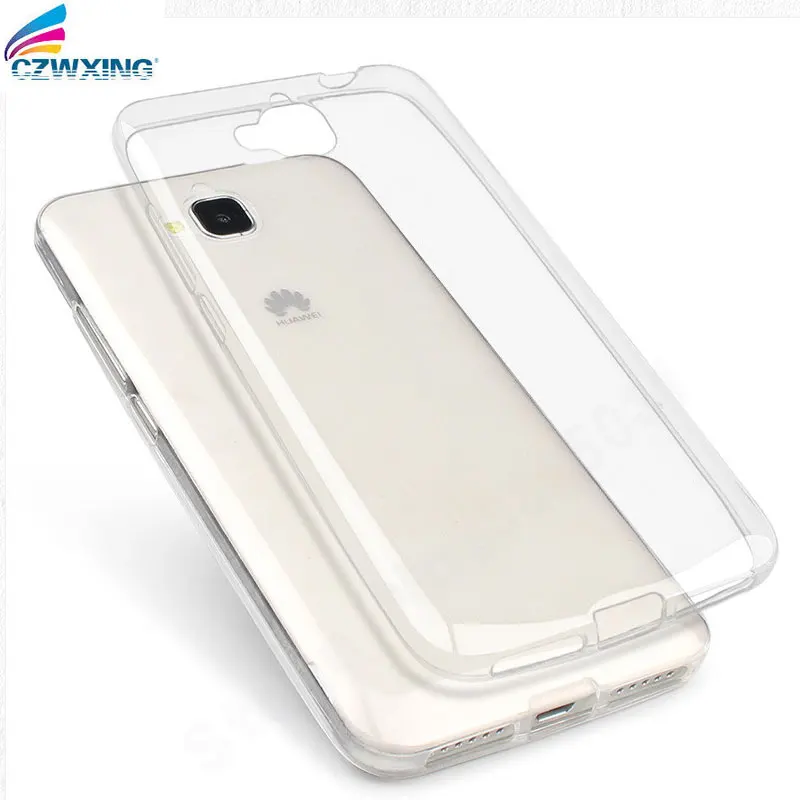 Силиконовый чехол для huawei Y6 Pro Y 6 TIT U02 прозрачный из ТПУ Huawei Honor 4C L01 Honor4C|Бамперы| |