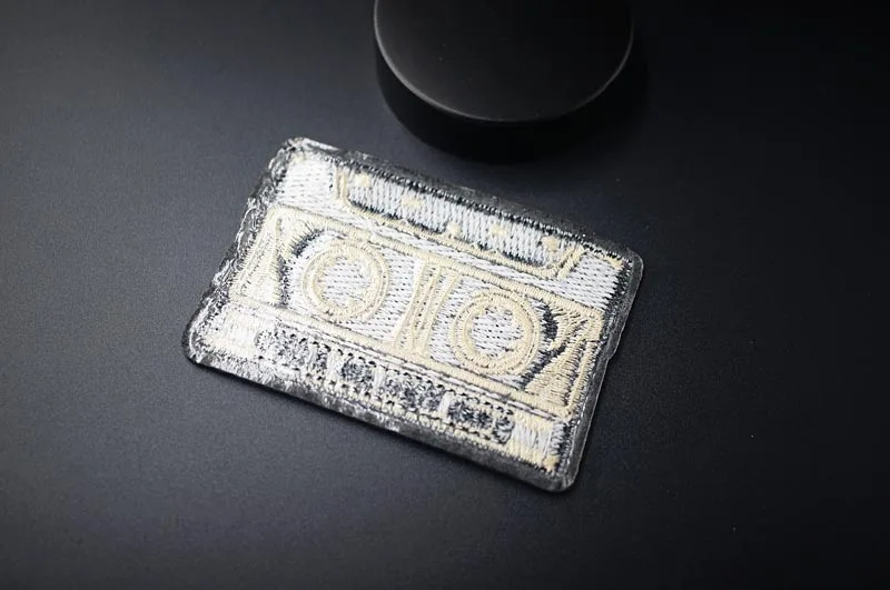 Кассеты(Размер: 5,0X7,2 см) DIY тканевые значки патч вышитая аппликация Швейные наклейки для одежды аксессуары для одежды