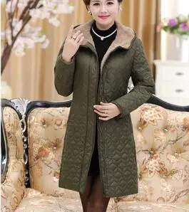 Новинка 2020 женское хлопковое пальто большого размера для отдыха зимнее средней