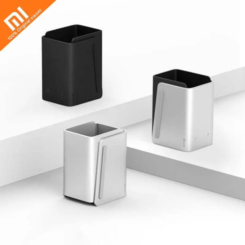 Оригинальная xiaomi youpin алюминиевая настольная подставка для ручек для хранения, комбинированный дизайн, держатель для ручек для офисной конференции smart