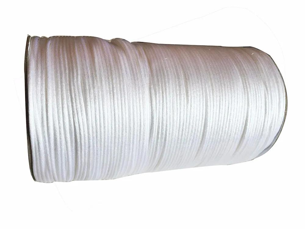 800 White 3 мм сатиновый нейлоновый шнур+ 120 м/рулон/лот-DIY Ювелирная нить веревка макраме браслет Изготовление Бисероплетение струны аксессуары - Цвет: 800 White