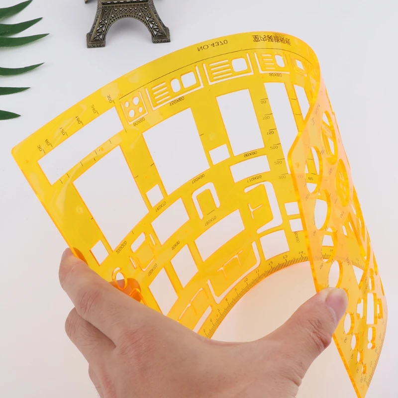 Интерьерный декоратор дизайн мебели архитектурный шаблон чертеж линейки AUG