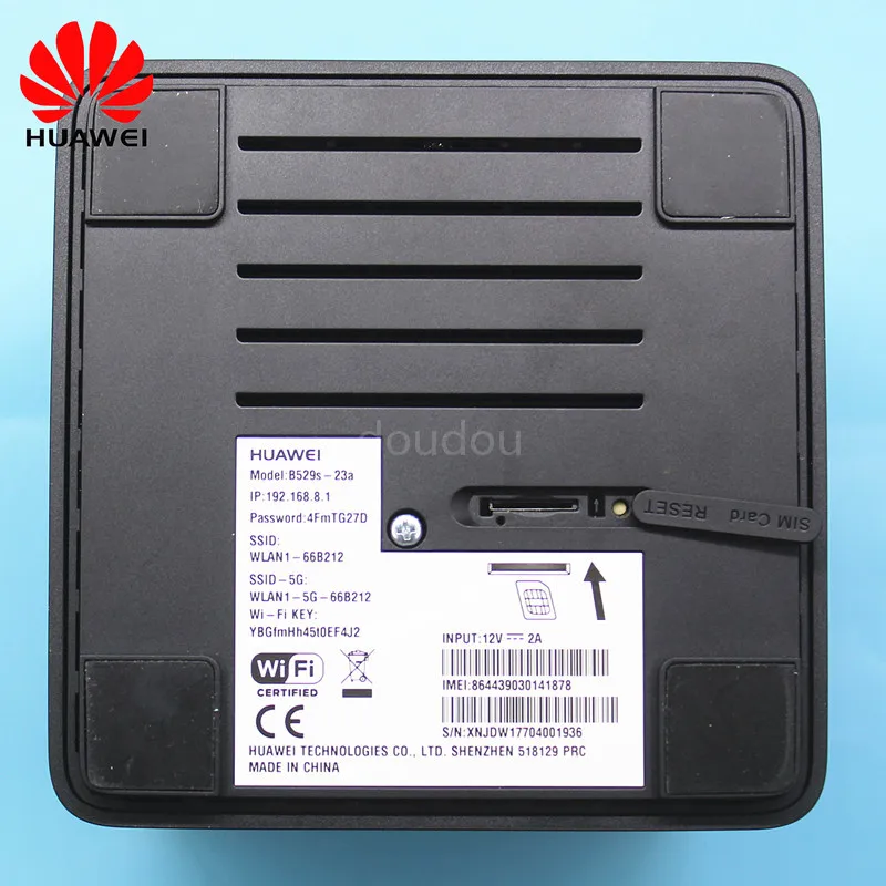 Разблокированный б/у маршрутизатор Huawei B529 B529s 23a 4G Homenet беспроводной CPE LTE Cat. 6