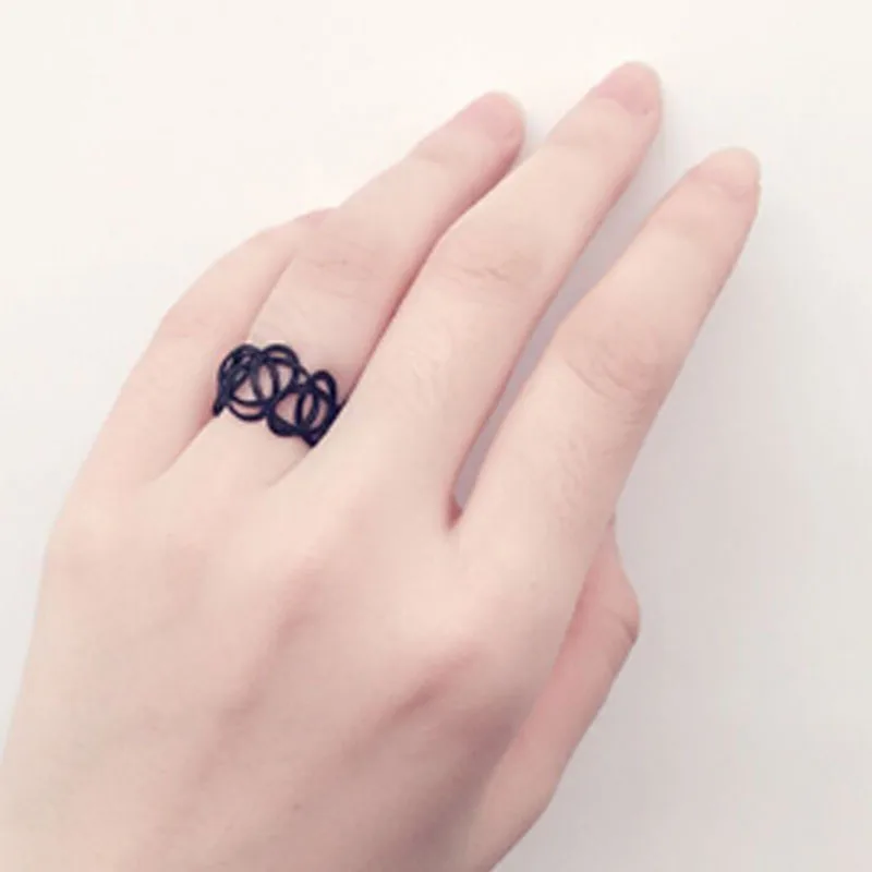 Кольцо на палец с изменяемым размером в готическом стиле|ring handmade|punk fashionring ring | - Фото №1