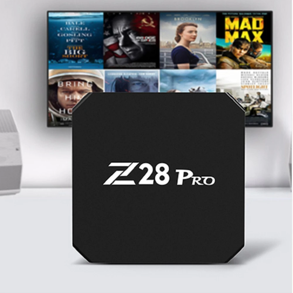 Accewit Z28 ТВ Box 7 1 г 8 Wi Fi коробка H.265 HDMI Media player PK X92 M8s Pro android Smart RK3328 Процессор с 4