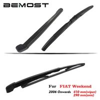 bemost auto car rear windscreen windshield wiper blade arm soft natural rubber for fiat weekend hatchback from 2006 to 2018