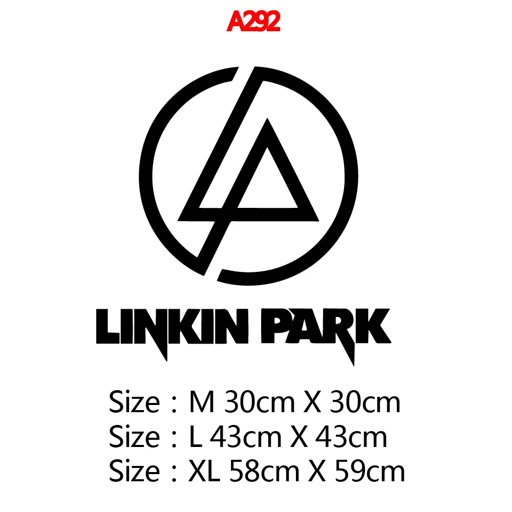 Креативная Наклейка на стену Linkin Park, домашний декор для девочек, наклейка на спальню для детских комнат, съемная настенная роспись