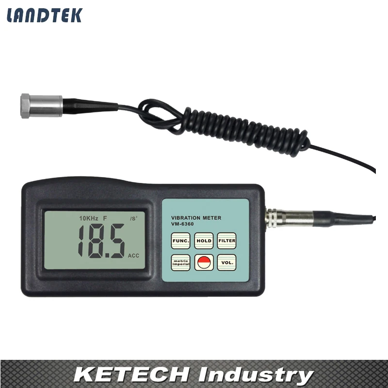 VM 6360 измеритель вибрации Landtek|vibrator|vibration meter |