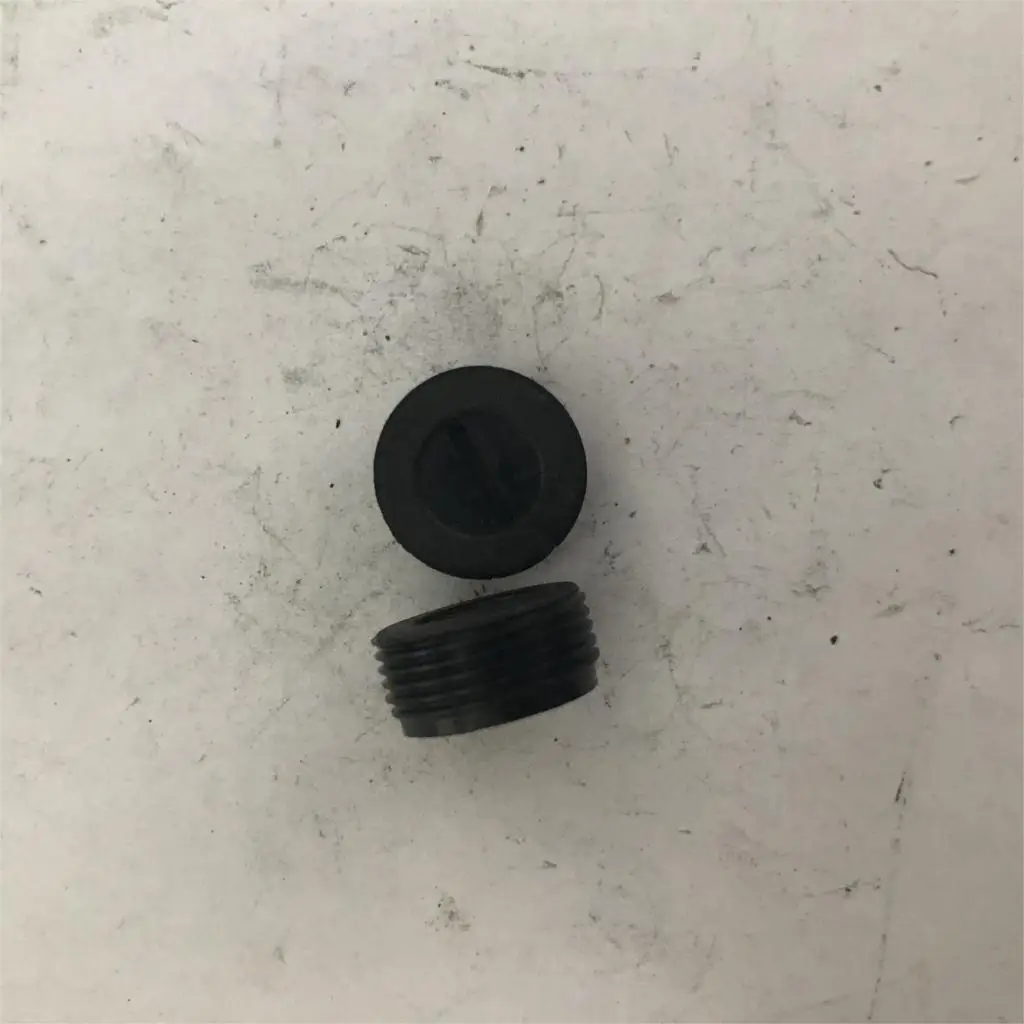 2 Pcs 15mm 0.59&quot Diameter Carbon Brush Plastic Screw Cap LF1 | Инструменты