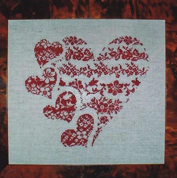 

Рукоделие, вышивка крестиком своими руками, наборы для вышивки, 11CT & 14CT,Five hearts