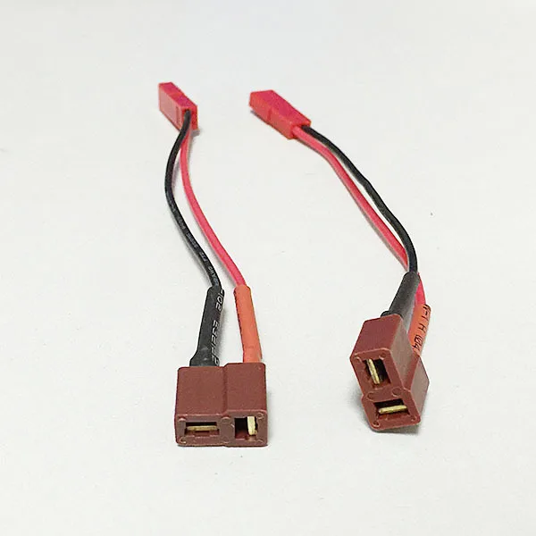 T Female To JST male Soft Silicone Wire Switch 22AWG Cable 100mm RC Connector | Обустройство дома