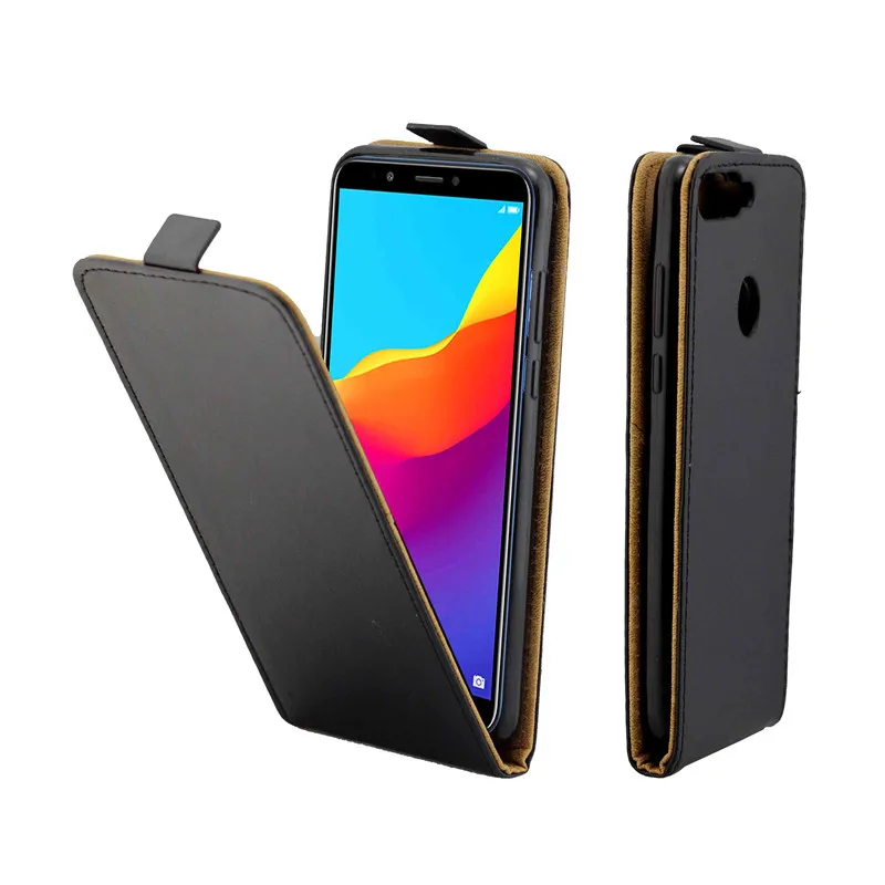 Деловой кожаный чехол для Huawei Honor 7C 5 99 дюйма Вертикальный флип с отделением карт