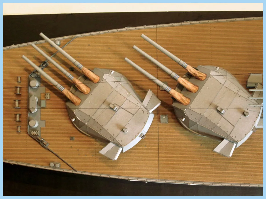 DIY Бумажная модель 1:250 IJN Yamato Battleship Имперский японский флот сборная ручная работа