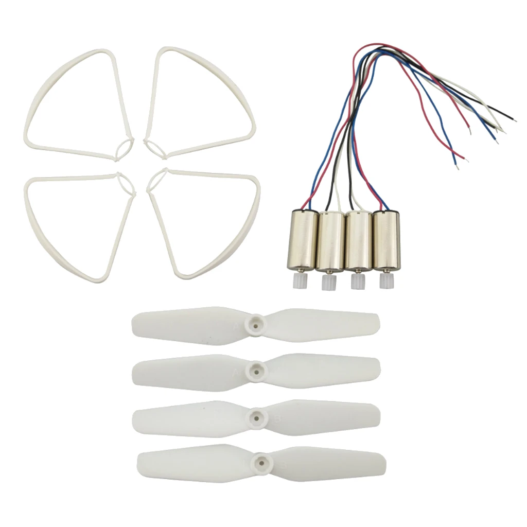 

Защитная крышка для пропеллера и лопастей, 4 шт., моторы для SYMA X23 X23W, запасные части для радиоуправляемого дрона, квадрокоптера