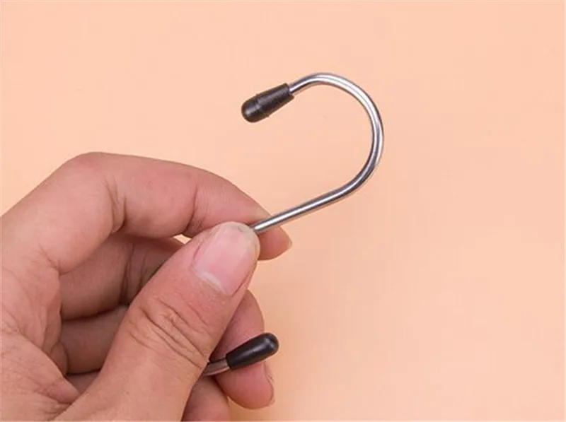 4 шт. застежка из нержавеющей стали S образные крючки для одежды|stainless steel hanger|cloth