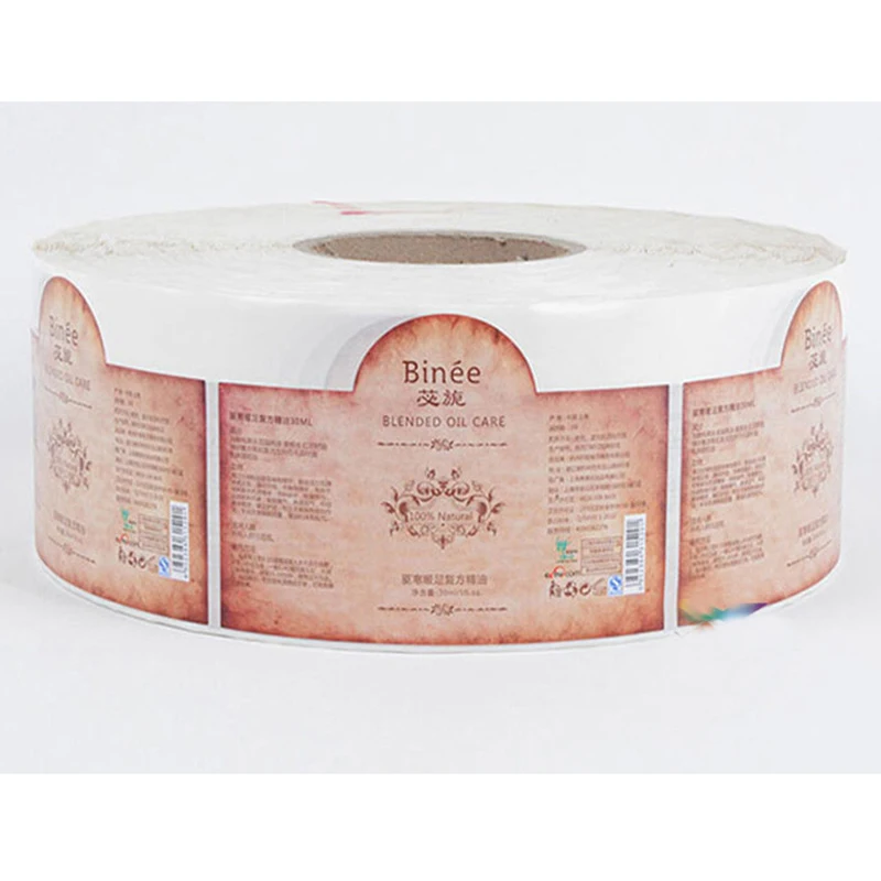 Индивидуальная печать на клейких продуктах наклейки с логотипом|label product|label
