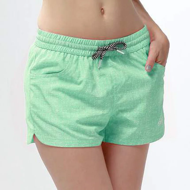 Брендовые быстросохнущие женские сексуальные шорты боксеры летние пляжные для