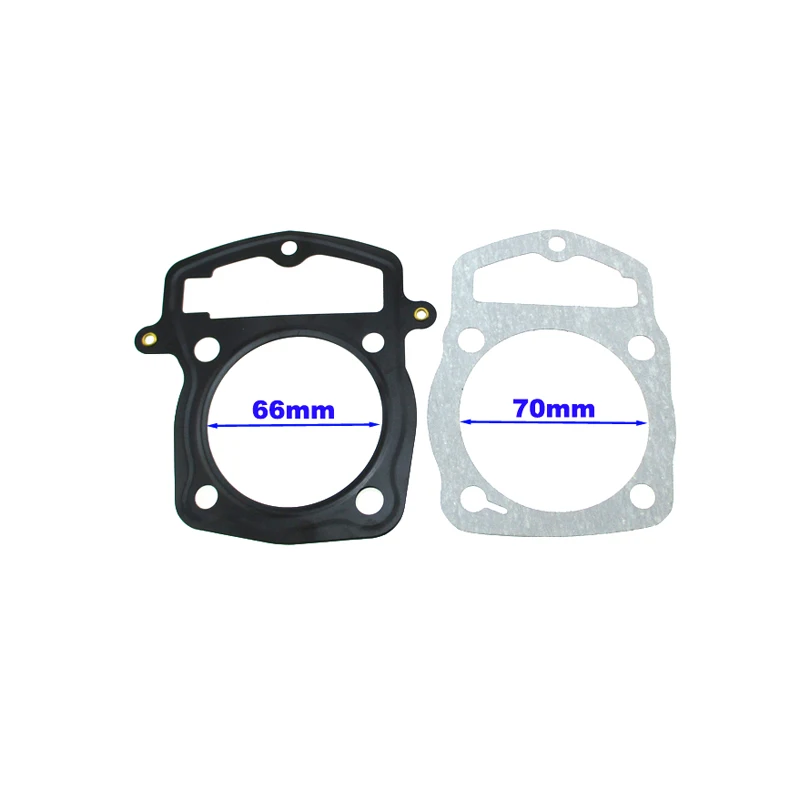 XLSION Aftermarket 65 5 мм прокладки головки двигателя для Loncin ZongShen CB250 250cc 166FMM Kaya Xmotos Apollo Tmax
