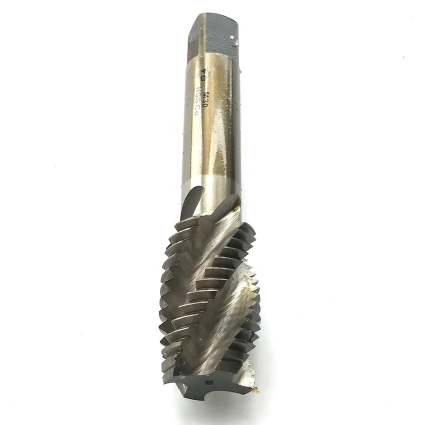 1 шт. HSS M35 Co5 сделано M30* 3,5 HSS M35 Co5% полностью обработано шлифовальным станком с ЧПУ спиральная Флейта машина HSS кран для стальных деталей SS