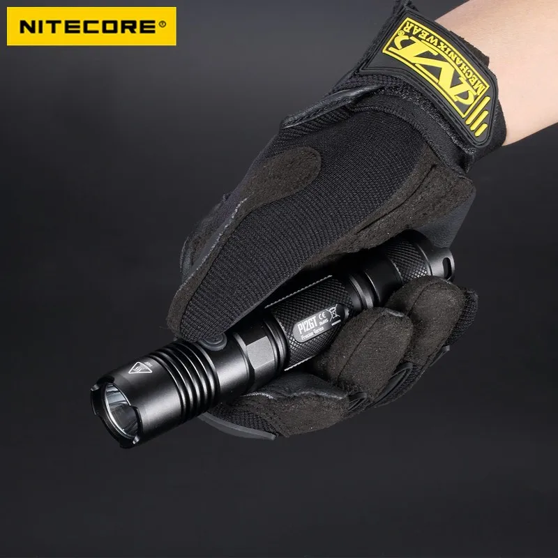 Светодиодный фонарик NITECORE P12GT CREE XP-L HI V3 320 лм расстояние луча 18650 м тактический