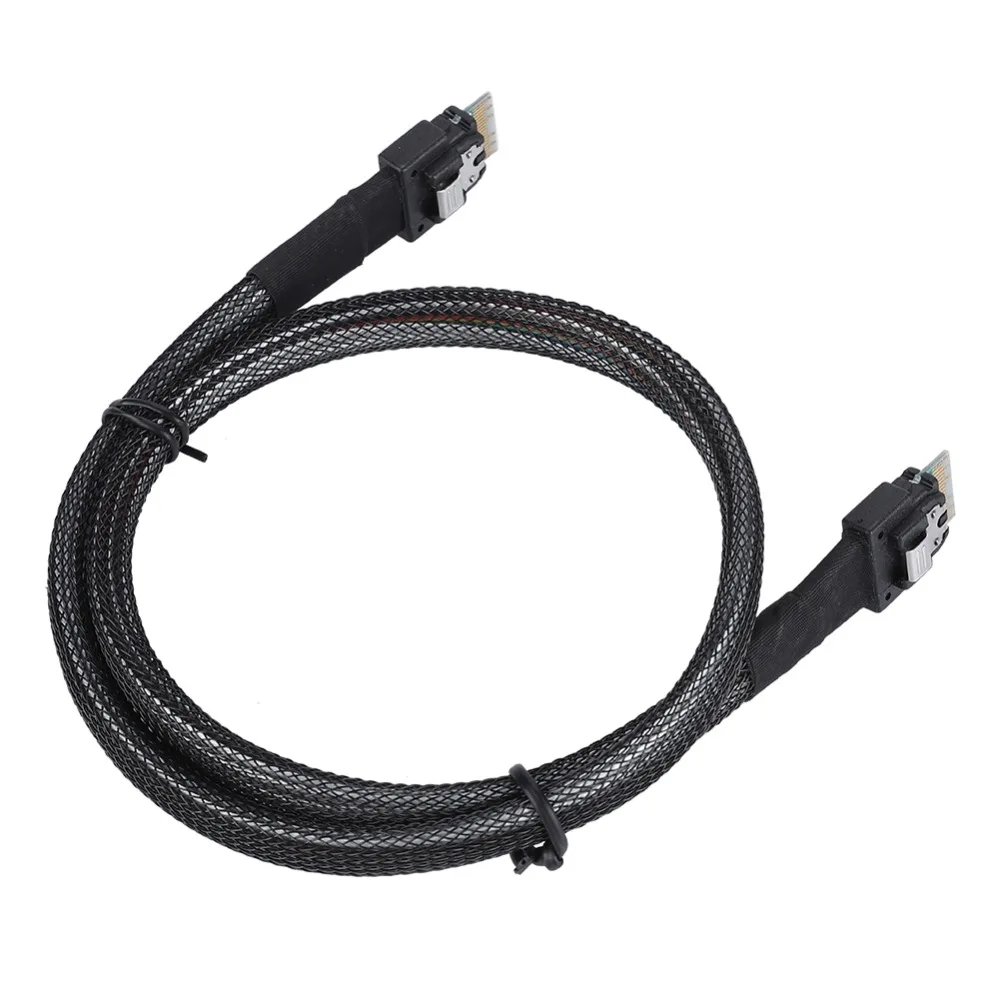 Cabledeconn SAS 38P SFF-8654 серверный жесткий диск HDD кабель для передачи данных 0 5 м-1 м |