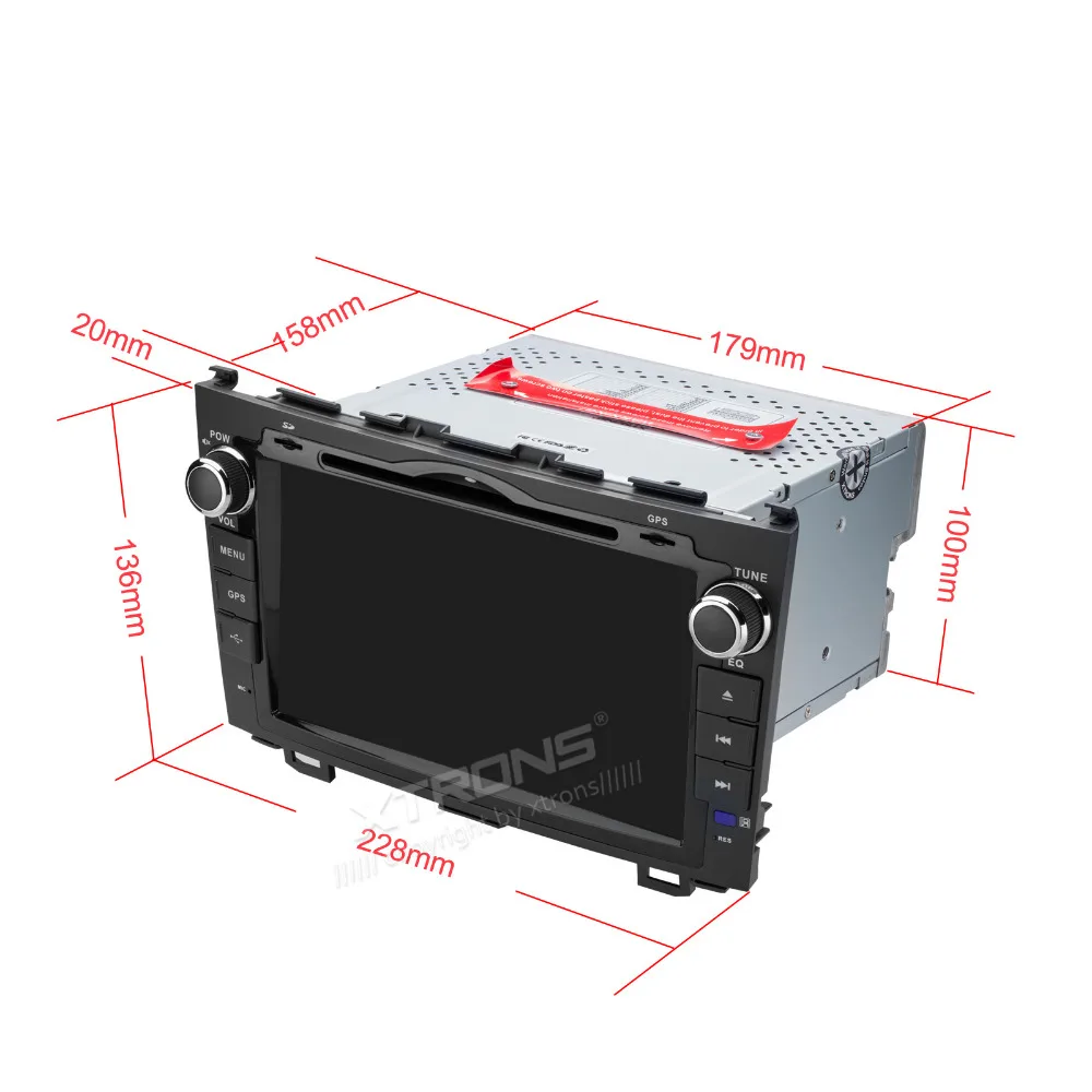 XTRONS 8 &quotHD цифровой сенсорный экран 2 din автомобильное стерео радио DVD плеер GPS