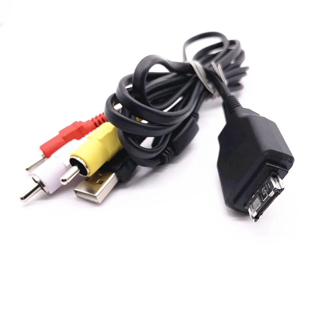 USB + AV ТВ кабель для sony VMC MD2 детали Cyber Shot DSC H55 W230 W270 H20/B H20 HX1 T500/B T500 камеры|Кабели
