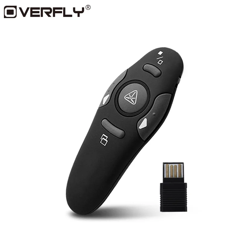 Overfly Presenter лазерная указка ручка 2 4 ГГц USB RF беспроводной пульт дистанционного