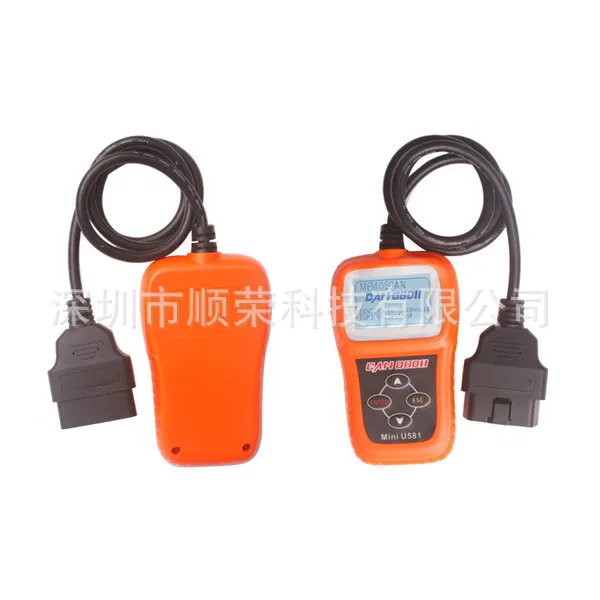 Мини U581 OBD2 диагностический инструмент для автомобилей renault профессиональный