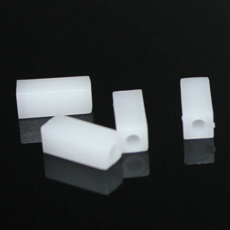 

10/100pcs 4x10mm Square column/Spacer column dron rc car plane robot kids toys for boys diy baby accessories montessori juguetes
