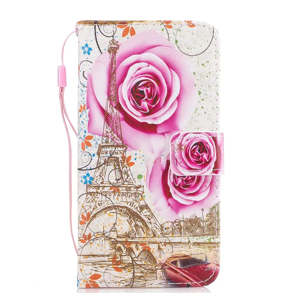 flower luxury Leather Soft TPU Flip Wallet Phone Cover For Samsung Galaxy A5 2017 A 5 SM A520 A520F A520F/DS A520H Case sm-a520f | Мобильные