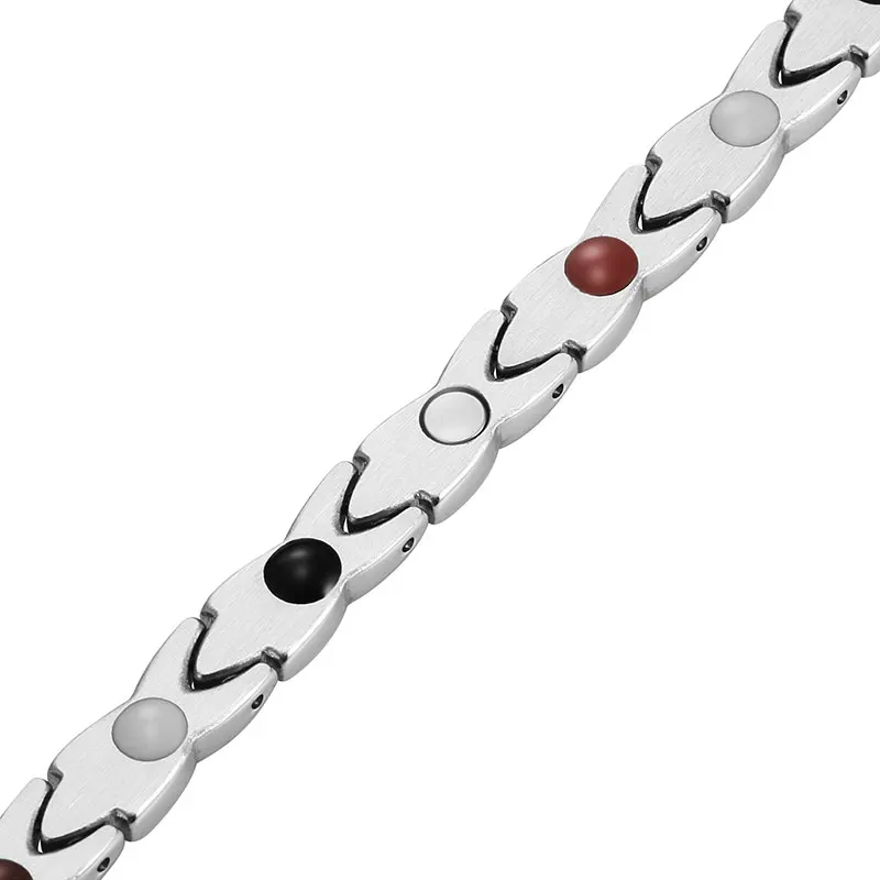 Женский браслет Escalus магнитный из нержавеющей стали 4 в 1|women bracelet|bracelet ladystainless steel