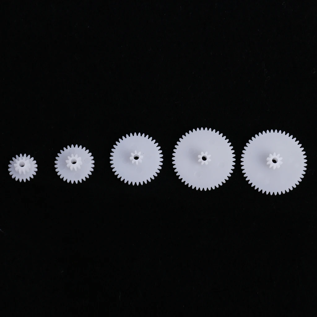 Высокое качество 19 шт Tyle пластиковые DIY Cog колеса Корона Червячные шестерни робот