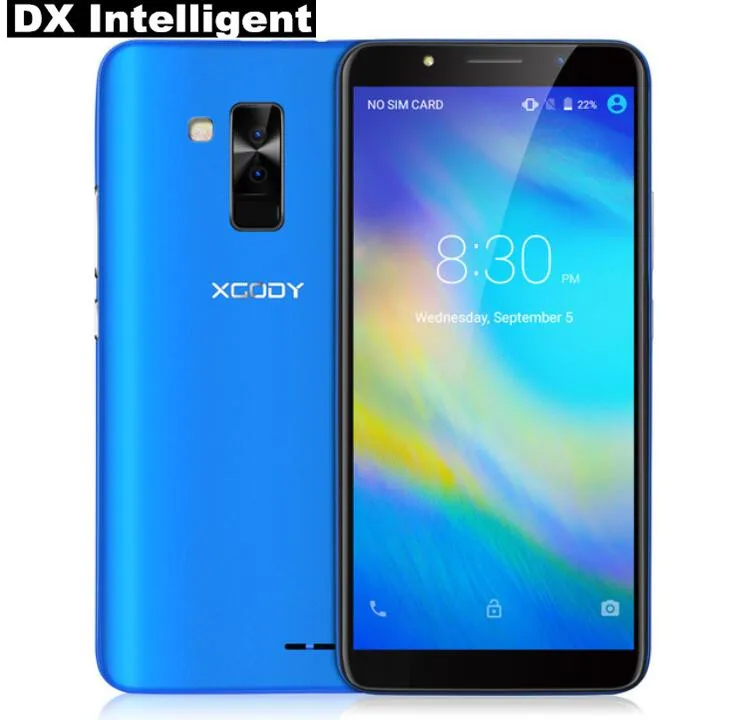 XGODY Y26 6 0 &quot18:9 полный Экран 2800 mAh смартфон MT6580 4 ядра Android 8 1 5MP двойной сзади Камера