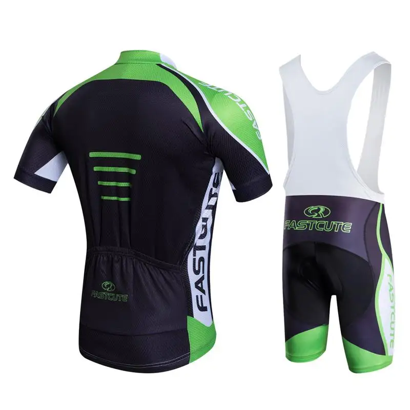 FASTCUTE Custom Design Cycling Clothes Ciclismo Roupa Maillot Short Sleeve Summer Men/ Women Jersey Bib Shorts Set Padd | Спорт и