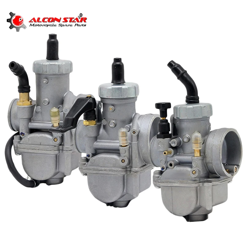 

Alconstar- for Keihin 24 26 28mm PE24 PE26 PE28 Carburetor fit on Scooter ATV QUAD Dirt Bike Motorcycle Power Modify and Repair