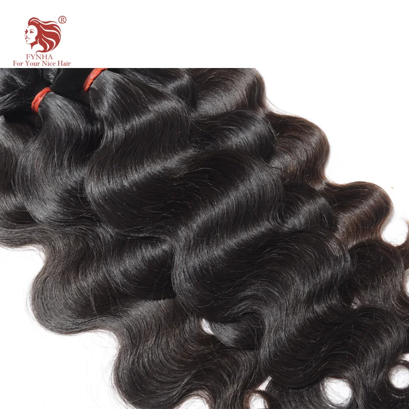 Перуанский Девы Волос Объемной Волны 100% Девственницы Человеческих Weave 3 Связки С