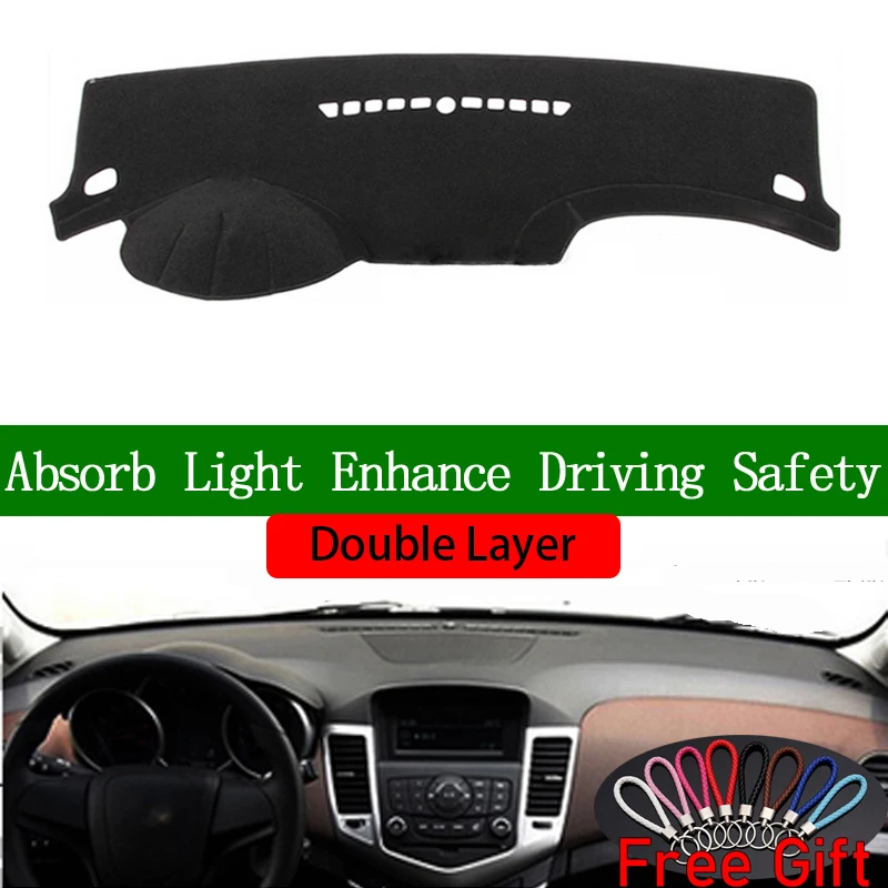 Двухслойные автомобильные наклейки для Chevrolet Cruze 2009 2010 2011 2012 2013 2014 крышка