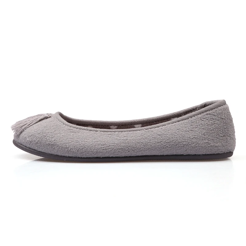 RASS/мягкие бархатные слипоны кораллового цвета сезон осень-зима женские домашние