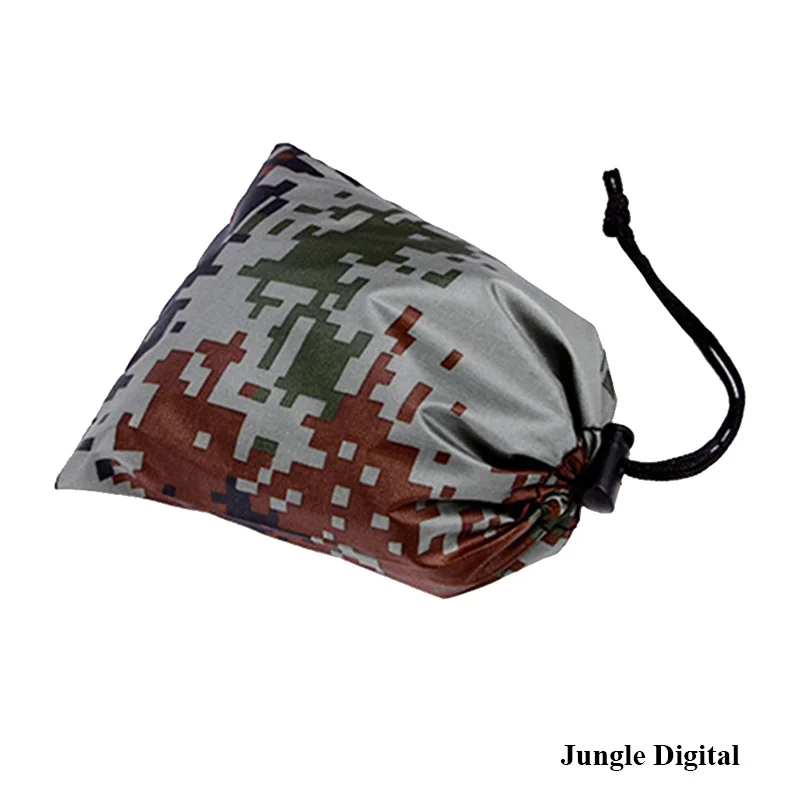 Jungle Digital Тактическая сумка-Органайзер подходит для 20-80L рюкзак дождевик портативный Водонепроницаемый Анти-слеза защита от пыли анти-УФ Камуфляж 16 цветов - Цвет: Jungle Digital