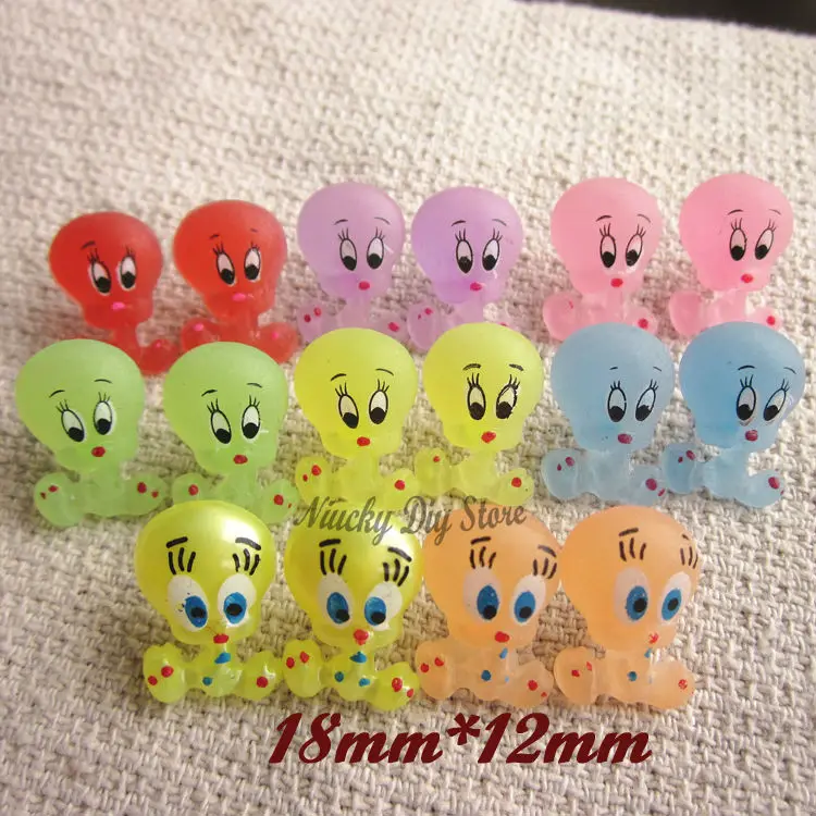 120pcs/lot little mix buttons colorful bird for diy craft accessories and scrapbooking products wholesale | Дом и сад