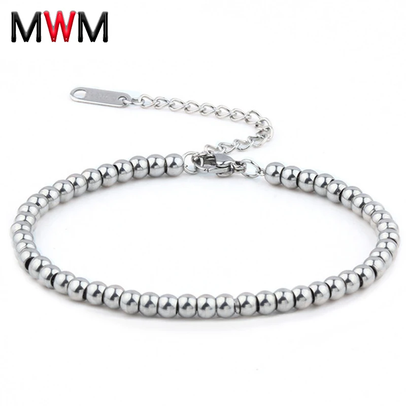 Лидер продаж бисер браслеты ювелирные изделия из нержавеющей стали подвески