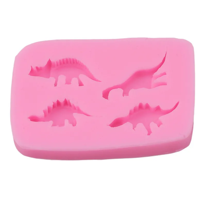 3D форма динозавра дракона помадка силиконовая торт Силиконовая желе инструменты