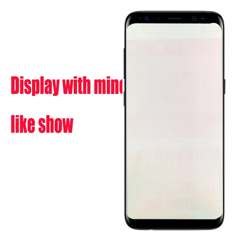 5,5 ''ЖК-дисплей с рамкой AMOLED дисплей сжигание тени для SAMSUNG s7 edge G935 G935F кодирующий преобразователь сенсорного экрана в сборе
