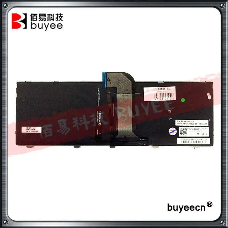 

Original Black New US Vesion Layout Keyboard with Backlit For Dell 14 14R 5421 3421 3437 5437 US Keyboards Replacement